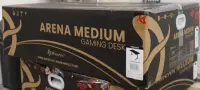 SALE OUT. | Arozzi | Gaming Desk | Arena Medium | Black | DAMAGED PACKAGING, SCRATCHED PARTS AND TABLE TOP | 24 month(s) – pilt 2