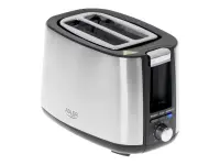 Adler | Toaster | AD 3214 | Power 750 W | Number of slots 2 | Housing material Stainless steel | Silver