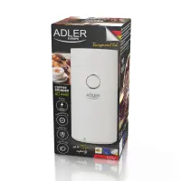 Adler | Coffee Mill | AD 4446ws | 150 W | Coffee beans capacity 75 g | White – pilt 5