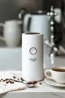 Adler | Coffee Mill | AD 4446ws | 150 W | Coffee beans capacity 75 g | White – pilt 12