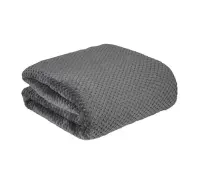 Camry | Electric Heated Blanket | CR 7417 | Number of heating levels 8 | Number of persons 2 | Washable | Remote control | Coral fleece/Polyester | 60 W | Grey