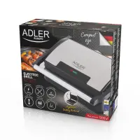 Adler | Electric Grill | AD 3052 | Table | 1200 W | Stainless steel – pilt 11