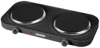 Mesko | Electric stove | MS 6509 | Number of burners/cooking zones 2 | Black | Electric