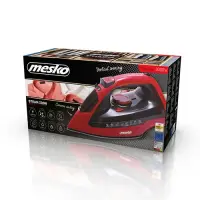 Mesko | Iron | MS 5031 | Steam Iron | 2400 W | Continuous steam 40 g/min | Steam boost performance 70 g/min | Red/Black
