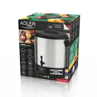 Adler | Electric pot/Cooker | AD 4496 | 2600 W | 28 L | Stainless steel/Black – pilt 5