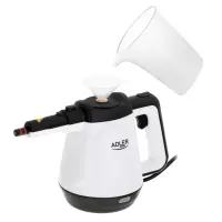 Adler | Steam cleaner | AD 7038 | Power 1200 W | Steam pressure 3.5 bar | Water tank capacity 0.45 L | White/Black – pilt 7