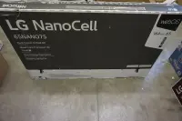 SALE OUT. LG 65NANO753PR  65" (164 cm) NanoCell 4K TV with processor and Dolby Atmos LG DAMAGED PACKAGING