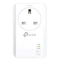TP-LINK | AV1000 2-Port Gigabit Passthrough Powerline Starter Kit | TL-PA7027P KIT | 10/100/1000 Mbit/s | Ethernet LAN (RJ-45) ports 2 | No Wi-Fi | Extra socket