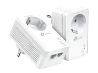 TP-LINK | AV1000 2-Port Gigabit Passthrough Powerline Starter Kit | TL-PA7027P KIT | 10/100/1000 Mbit/s | Ethernet LAN (RJ-45) ports 2 | No Wi-Fi | Extra socket – pilt 4