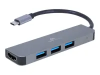 Cablexpert | USB Type-C 2-in-1 multi-port adapter (Hub + HDMI) | A-CM-COMBO2-01 | USB Type-C