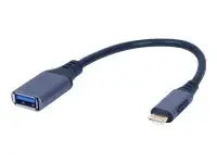 GEMBIRD USB-C to OTG AF adapter grey