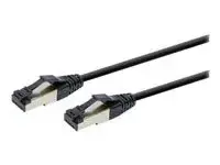 GEMBIRD S/FTP Cat.8 LSZH patchcord black