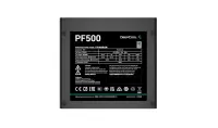 DeepCool PF500 toiteallika komponent 500 W 20+4 pin ATX ATX Must – pilt 9