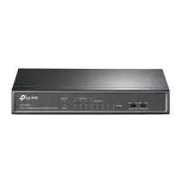 TP-Link TL-SF1008LP võrgulüliti Mittejuhitav Fast Ethernet (10/100) Power over Ethernet tugi Must