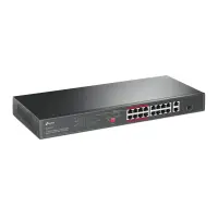 TP-Link TL-SL1218P võrgulüliti Mittejuhitav Gigabit Ethernet (10/100/1000) Power over Ethernet tugi 1U Must – pilt 3