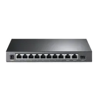 TP-Link TL-SL1311MP võrgulüliti Mittejuhitav Fast Ethernet (10/100) Power over Ethernet tugi Must
