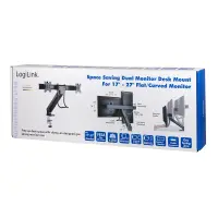 LOGILINK Dual monitor mount 17–27inch – pilt 3