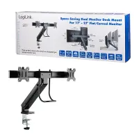 LOGILINK Dual monitor mount 17–27inch – pilt 4