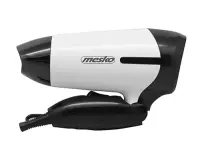 Mesko | Hair Dryer | MS 2262 | 1000 W | Number of temperature settings 2 | Black/White
