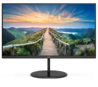 AOC V4 U27V4EA PC lamekuvar 68,6 cm (27") 3840 x 2160 pikslit 4K Ultra HD LED Must
