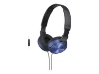Sony | Foldable Headphones | MDR-ZX310 | Headband/On-Ear | Blue