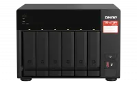 QNAP | 6-Bay QTS and QuTS hero NAS | TS-673A-8G | Up to 6 HDD/SSD Hot-Swap | AMD Ryzen | Ryzen V1500B Quad-Core | Processor frequency 2.2 GHz | 8 GB | DDR4