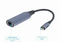 I/O ADAPTER USB-C TO LAN/GREY A-USB3C-LAN-01 GEMBIRD – pilt 2