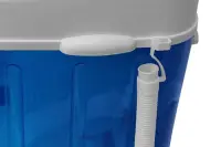 Adler | Washing machine | AD 8051 | Top loading | Washing capacity 3 kg | Unspecified RPM | Depth 37 cm | Width 38 cm | White/Blue – pilt 10