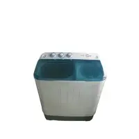 DAEWOO Washing machine DW-500MP Top loading, Washing capacity 5 kg, 1300 RPM, C, Depth 40.2 cm, Width 70.9 cm, White/Blue,