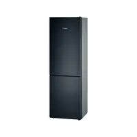 Bosch Refrigerator KGV36VB32S Free standing, Combi, Height 186 cm, A++, Fridge net capacity 213 L, Freezer net capacity 94 L, 39 dB, Black