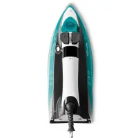 Polti Iron PLEU0253 Vaporella Quick & Slide QS220 Steam Iron, 2400 W, Water tank capacity 350 ml, Continuous steam 40 g/min, White/Blue/Black – pilt 3