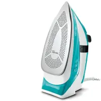 Polti Iron PLEU0252 Vaporella Quick & Slide QS210 Steam Iron, 2400 W, Water tank capacity 350 ml, Continuous steam 40 g/min, White/Blue/Black