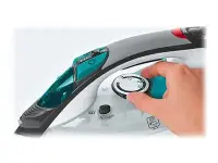 Polti Iron PLEU0251 Vaporella Quick & Comfort QC110 Steam Iron 2200 W Water tank capacity 300 ml Continuous steam 30 g/min White/Blue/Black – pilt 3