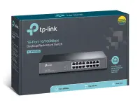 TP-Link TL-SF1016DS võrgulüliti Mittejuhitav Fast Ethernet (10/100) 1U Must – pilt 16
