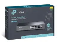 TP-Link TL-SF1016DS võrgulüliti Mittejuhitav Fast Ethernet (10/100) 1U Must – pilt 20
