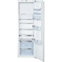 Bosch Refrigerator KIL82AF30 Built-in, Larder, Height 177.2 cm, A++, Fridge net capacity 252 L, Freezer net capacity 35 L, 37 dB, White