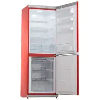 Snaige Refrigerator RF31SM-S1RA210721Z18XSNBX Free standing, Combi, Height 176 cm, A+, Fridge net capacity 191 L, Freezer net capacity 88 L, 40 dB, Red