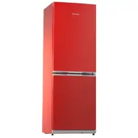 Snaige Refrigerator RF31SM-S1RA210721Z18XSNBX Free standing, Combi, Height 176 cm, A+, Fridge net capacity 191 L, Freezer net capacity 88 L, 40 dB, Red