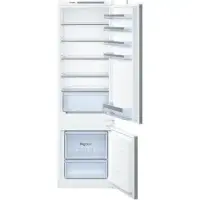 Bosch Refrigerator KIV87VS30 Built-in, Combi, Height 177.2 cm, A++, Fridge net capacity 209 L, Freezer net capacity 63 L, 38 dB, White