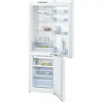 Bosch Refrigerator KGN36NW30 Free standing, Combi, Height 186 cm, A++, No Frost system, Fridge net capacity 215 L, Freezer net capacity 87 L, 42 dB, White