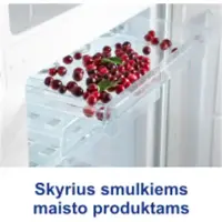 Snaige Refrigerator RF39SM-S100210831Z185 Free standing, Combi, Height 200 cm, A+, Fridge net capacity 245 L, Freezer net capacity 88 L, 41 dB, White – pilt 8
