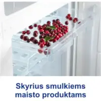Snaige Refrigerator RF34SM-S1JJ210731Z185 Free standing, Combi, Height 185 cm, A+, Fridge net capacity 214 L, Freezer net capacity 88 L, 41 dB, Black – pilt 4