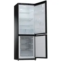 Snaige Refrigerator RF34SM-S1JJ210731Z185 Free standing, Combi, Height 185 cm, A+, Fridge net capacity 214 L, Freezer net capacity 88 L, 41 dB, Black – pilt 6