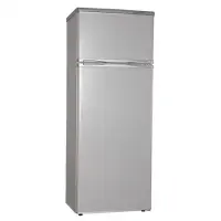 Snaige Refrigerator FR240-1161AA-MASNJ0A Free standing, Double door, Height 144 cm, A+, Fridge net capacity 166 L, Freezer net capacity 46 L, Silver