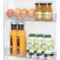 Snaige Refrigerator FR240-1161AA-MASNJ0A Free standing, Double door, Height 144 cm, A+, Fridge net capacity 166 L, Freezer net capacity 46 L, Silver – pilt 3
