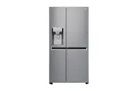 LG Refrigerator GSJ960PZBZ Energy efficiency class F, Free standing, Side by Side, Height 179 cm, No Frost system, Fridge net capacity 411 L, Freezer net capacity 214 L, Display, 39 dB, Inox