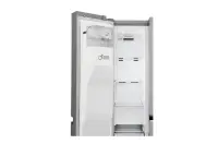 LG Refrigerator GSJ960PZBZ Energy efficiency class F, Free standing, Side by Side, Height 179 cm, No Frost system, Fridge net capacity 411 L, Freezer net capacity 214 L, Display, 39 dB, Inox