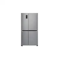 LG Refrigerator GSB760PZXV Energy efficiency class F, Free standing, Side by Side, Height 179 cm, No Frost system, Fridge net capacity 411 L, Freezer net capacity 231 L, Display, 39 dB, Stainless steel