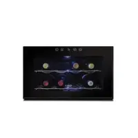 Caso Wine cooler WineCase 8 Free standing, Bottles capacity Up to 8 bottles, Cooling type Peltier technology, Black