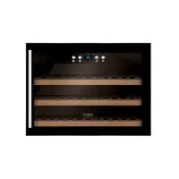 Caso | Wine cooler | WineSafe 18 EB | Energy efficiency class G | Built-in | Bottles capacity 18 | Cooling type Compressor technology | Black